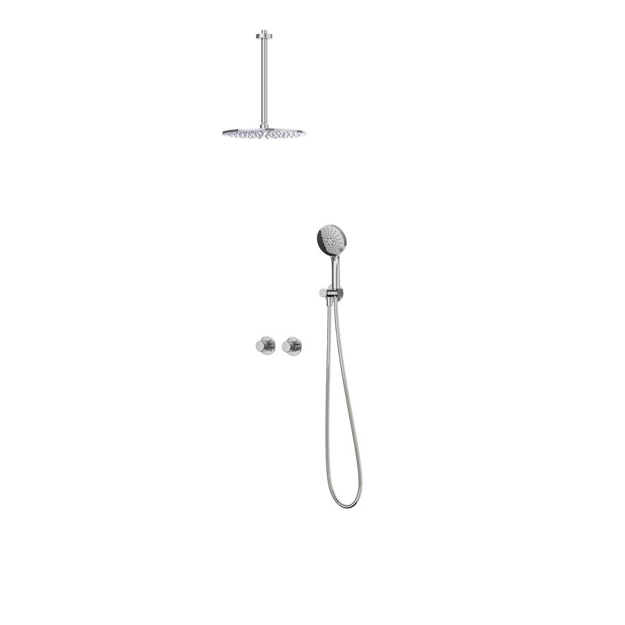 Afbouwdeel regendouche IVY combiset Nexus 3 inbouwthermostaat chroom CSN3EXCRBFCC excl. inbouwbox