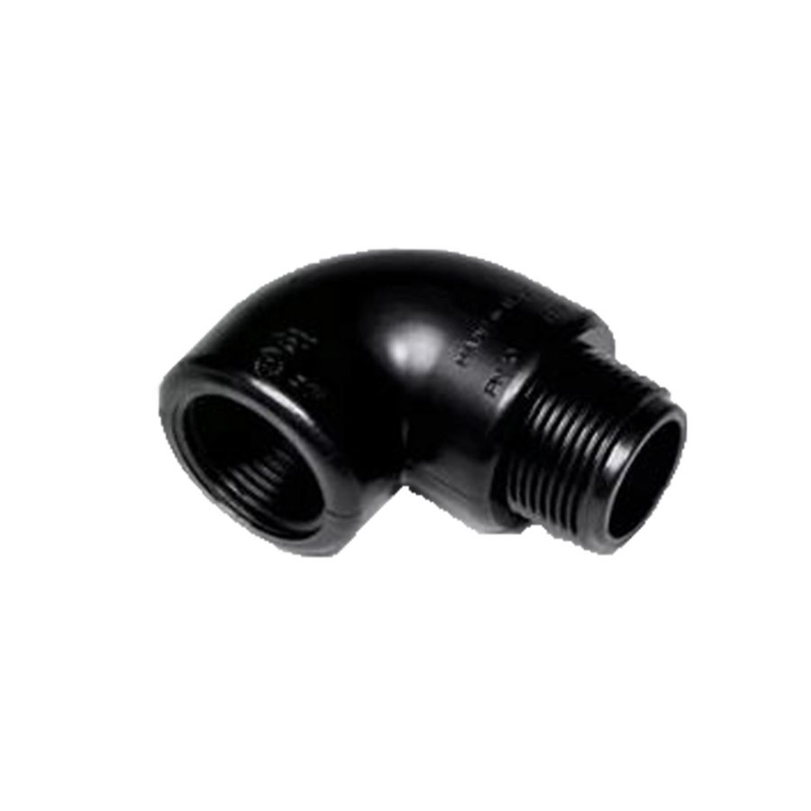 Synpro knie 90gr 1 1/4" BUI x 1 1/4" BIN