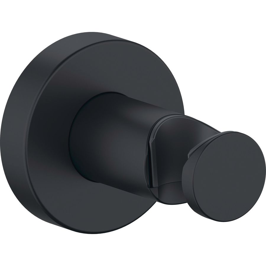 Handdouchehouder Wave Zwart Mat
