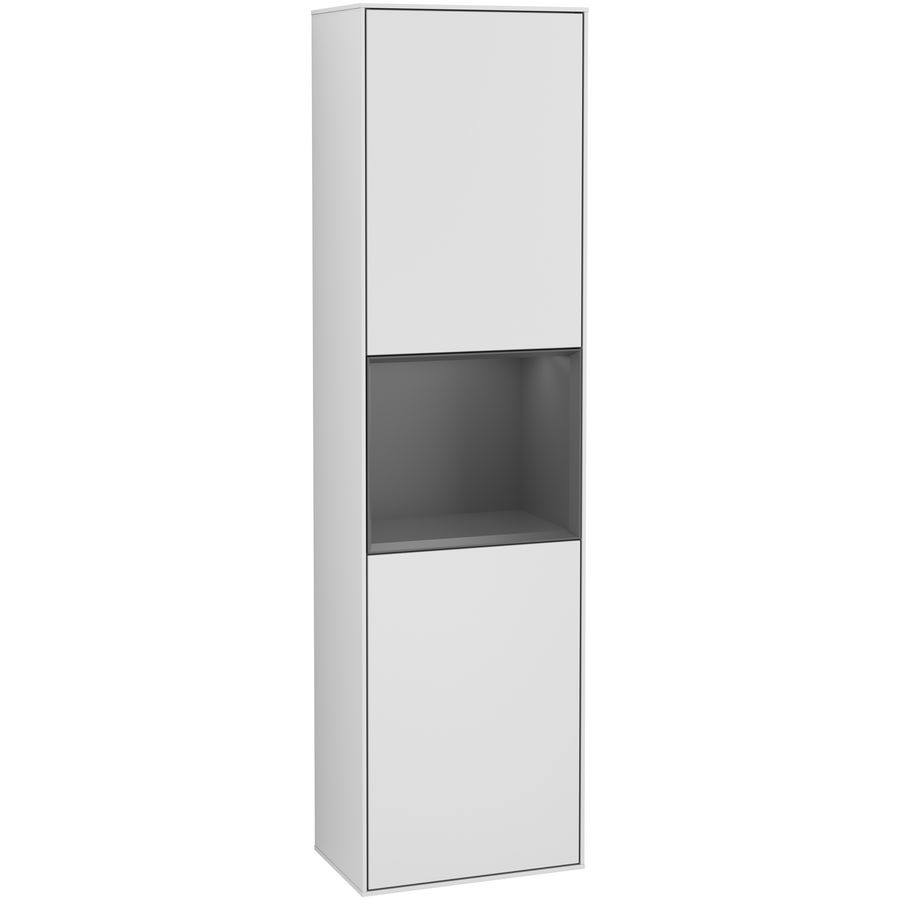 Hoge kast Finion 418x1516x270mm White Matt Lacquer F460GKMT