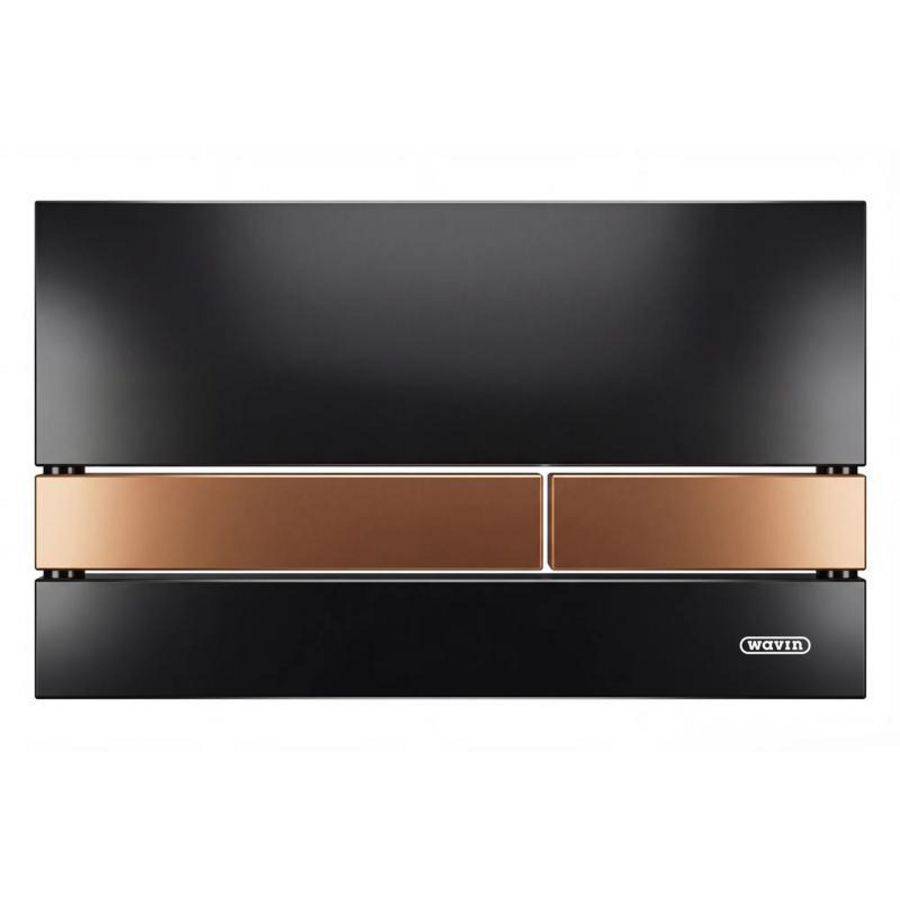 Bedieningsplaat Select 2.0 Mat Zwart/Koper LaLinea
