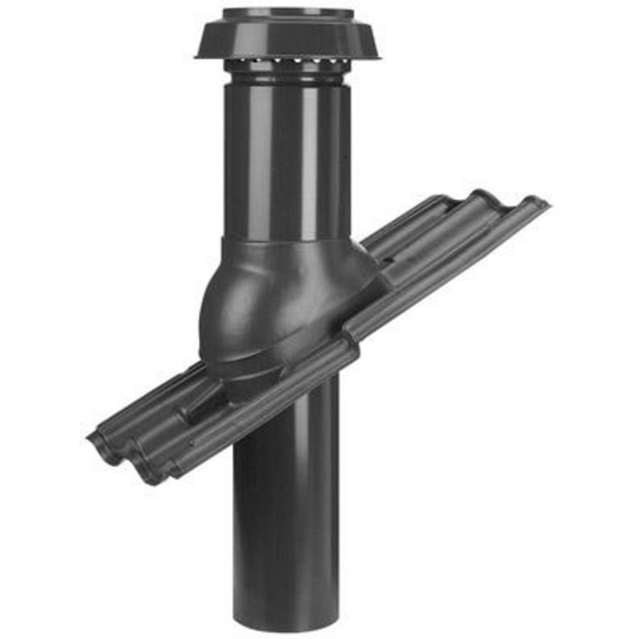Dakdoorvoer ventilatie EPS 150 L=1750 zwart