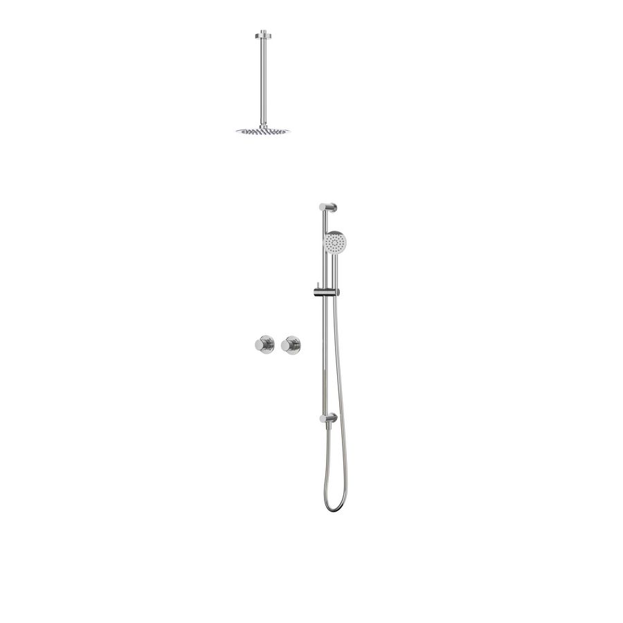Afbouwdeel regendouche IVY combiset Nexus 3 inbouwthermostaat chroom CSN3EXCRCACB excl. inbouwbox