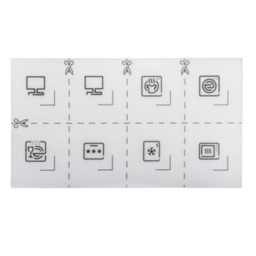 SYMBOLEN VOOR contactdoos MER SYSTEEM D