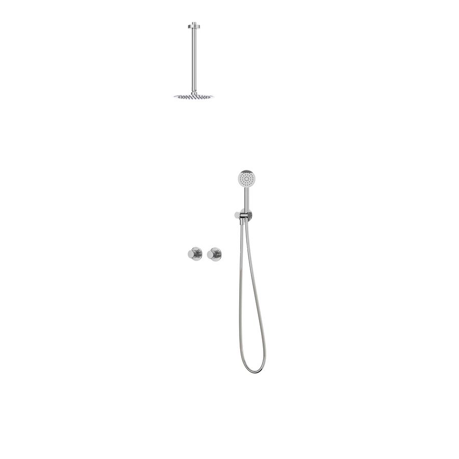 Afbouwdeel regendouche IVY combiset Nexus 3 inbouwthermostaat chroom CSN3EXCRCACC excl. inbouwbox