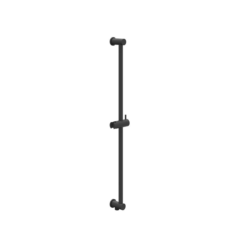 Glijstang 80cm geïntegreerde wateruitlaat mat zwart