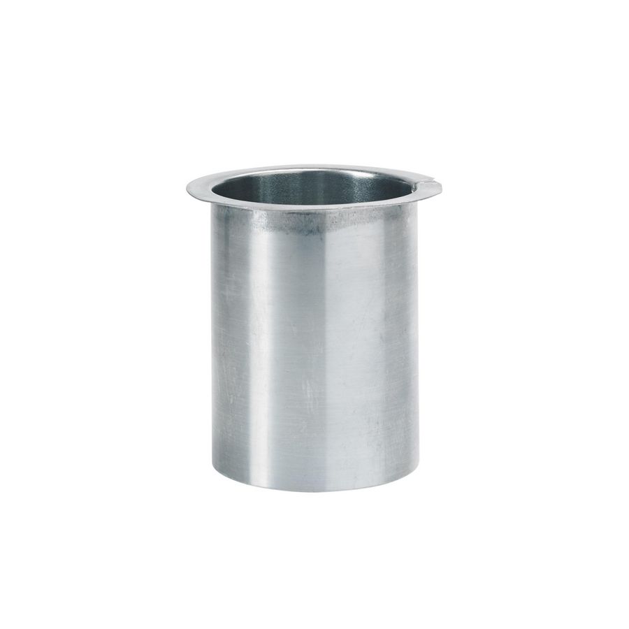 Zinken HWA tapeind/steekpijp vlak 80mm lengte 100mm bakgoot