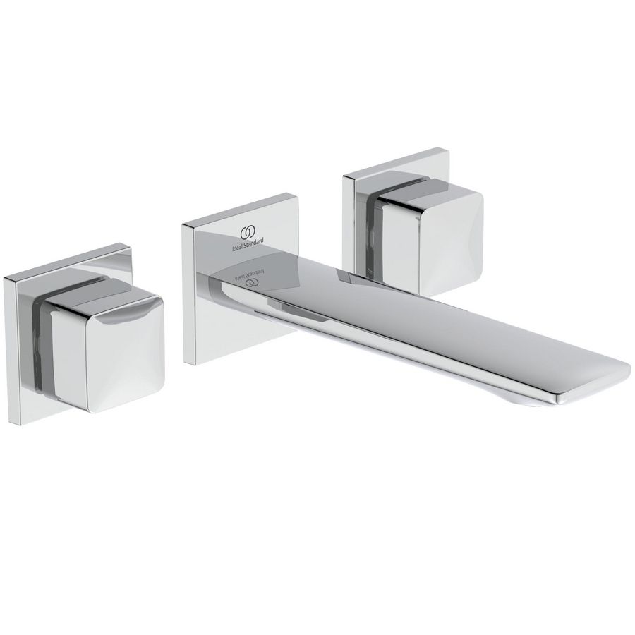 conca wandmengkraan 3-gats in- en opbouwdelen chroom A7445AA