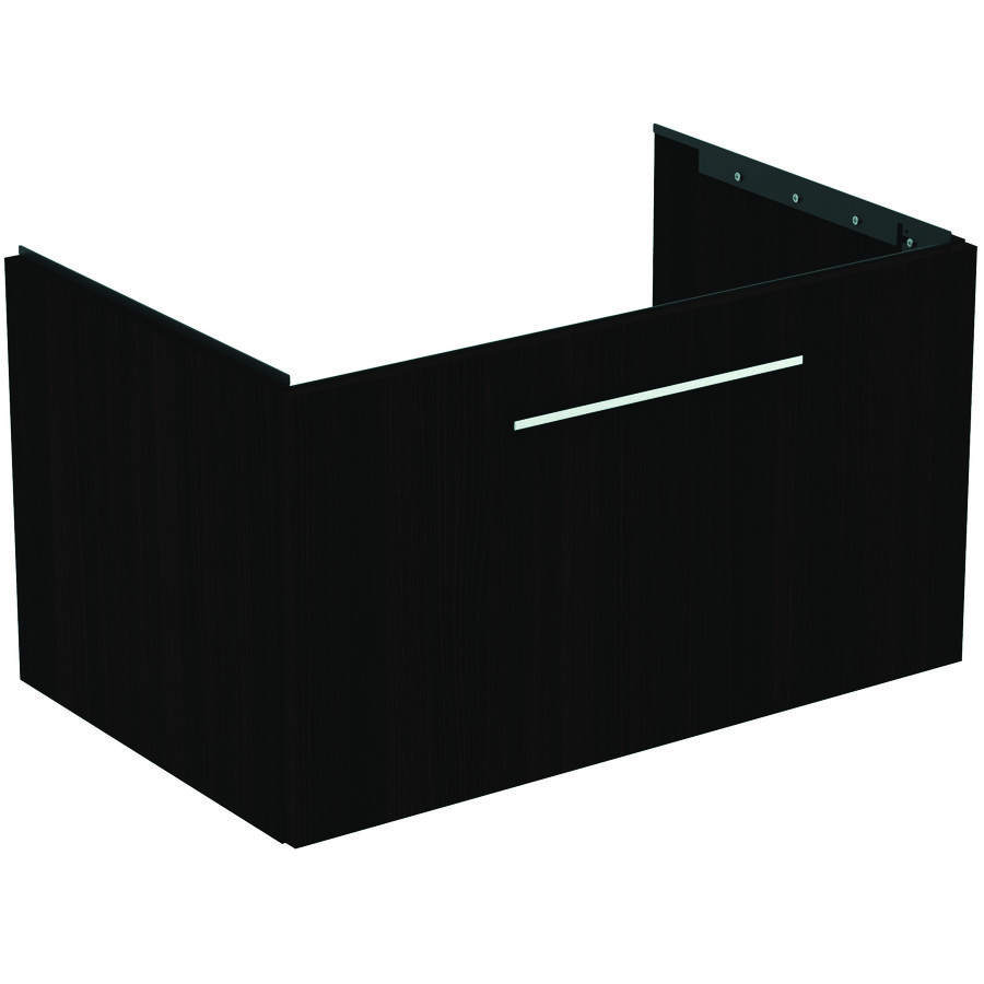 Wastafelmeubel I.LIFE-B 80cm 1x la coffee donker eiken
