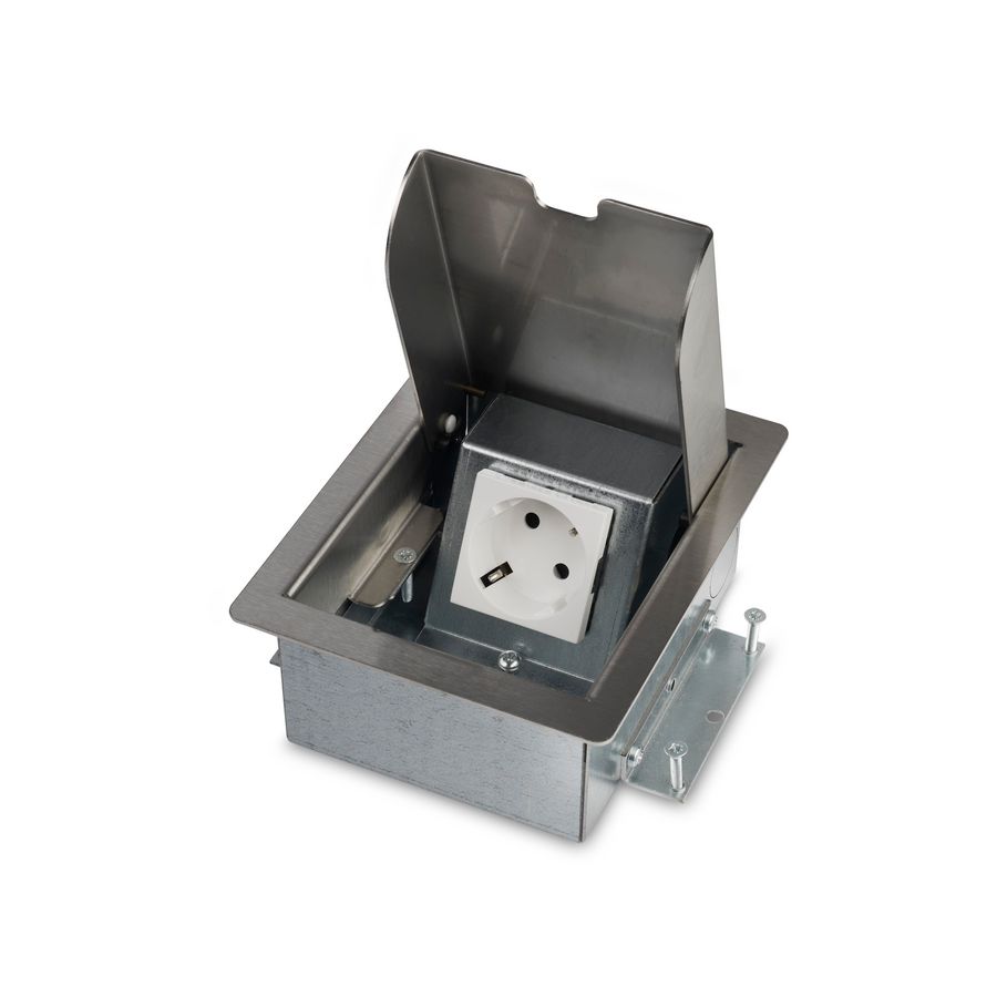 SERVICEBOX 3.0 1x 230V RA RVS deksel