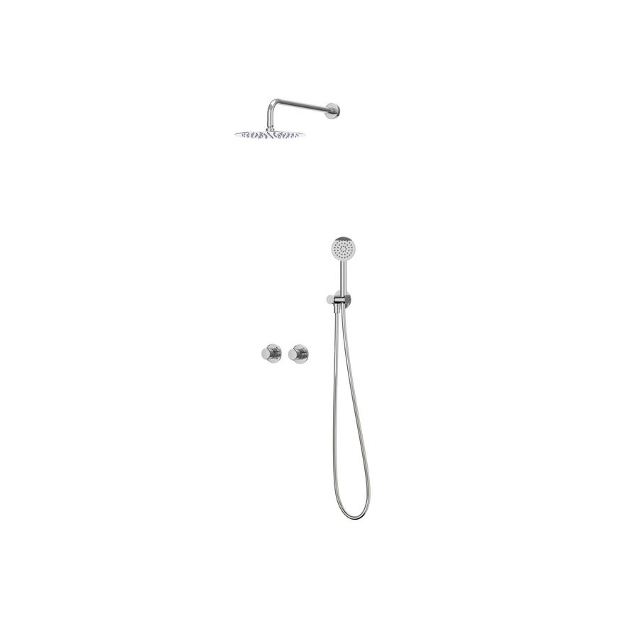 Afbouwdeel regendouche IVY combiset Nexus 3 inbouwthermostaat chroom CSN3EXCRCBAC excl. inbouwbox