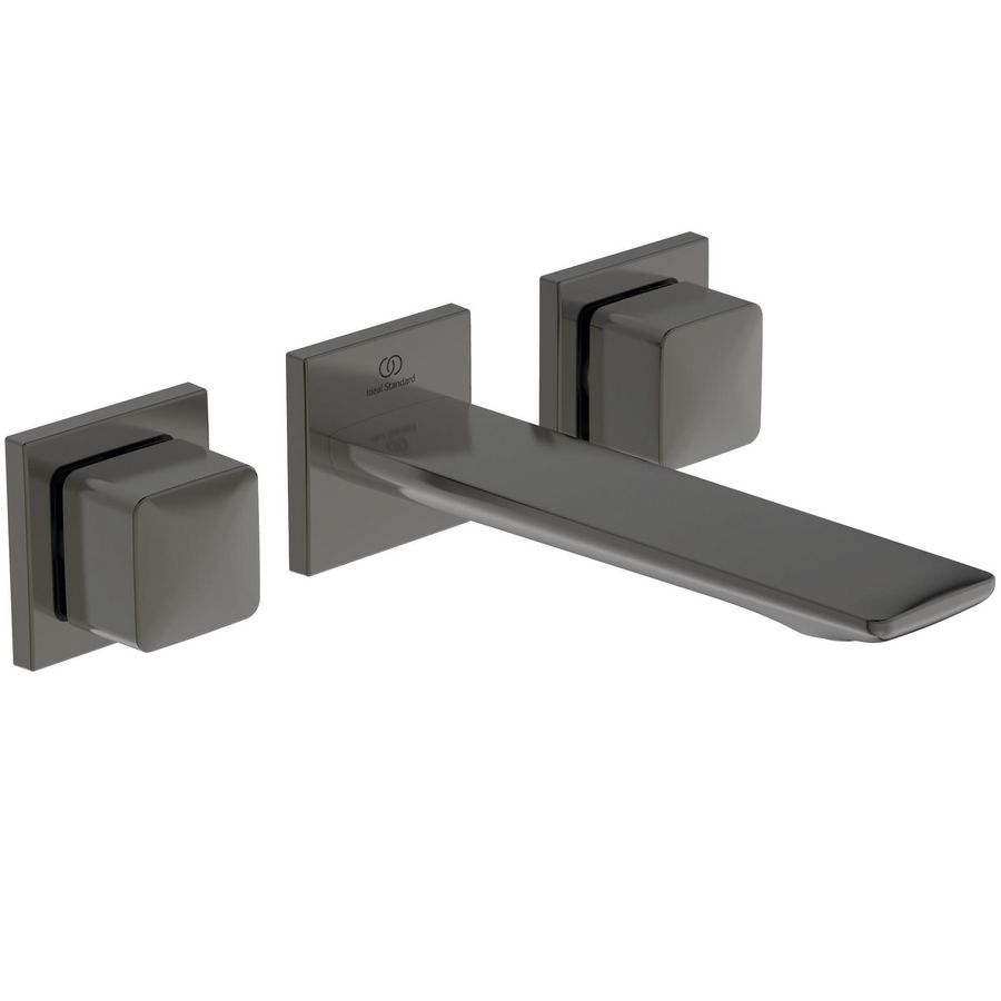 conca wandmengkraan 3-gats in- en opb.delen magnetic grey (grijs) A7