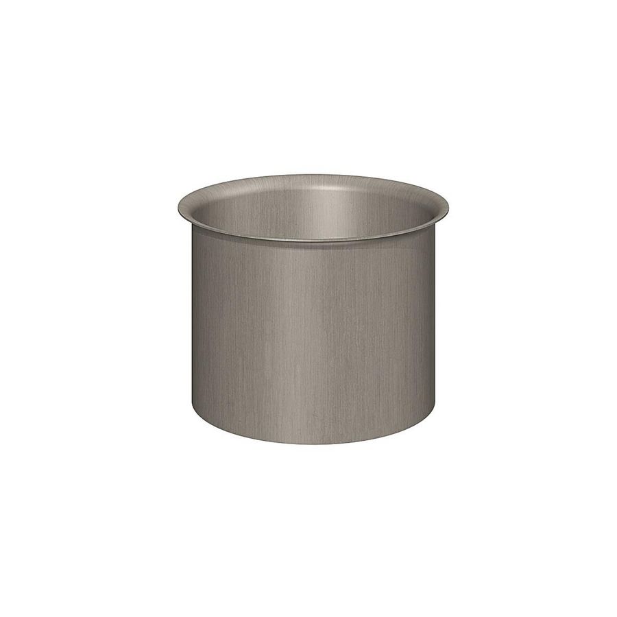 Zinken Graphite-Grey HWA tapeind/steekpijp vlak 80mm bakgoot