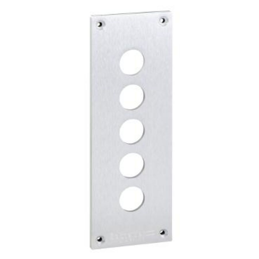 Afdekplaat gaten 5 horizontale gaten Metaal Harmony XAP-E
