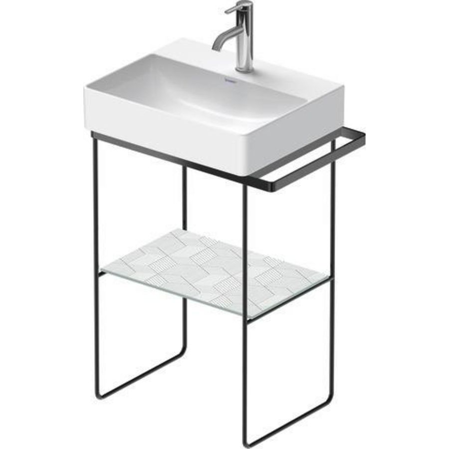 DuraSquare malen console Zwart Mat 565x380x740-790mm