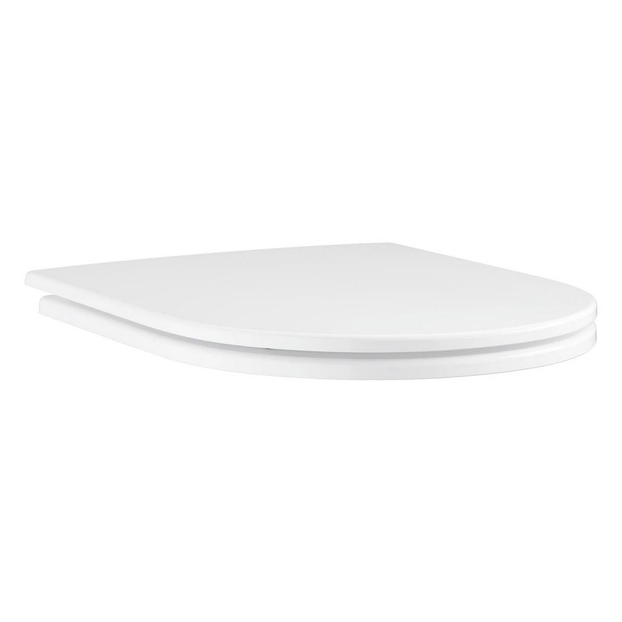 Euro Ceramic closetzitting softclose 2-laags wit