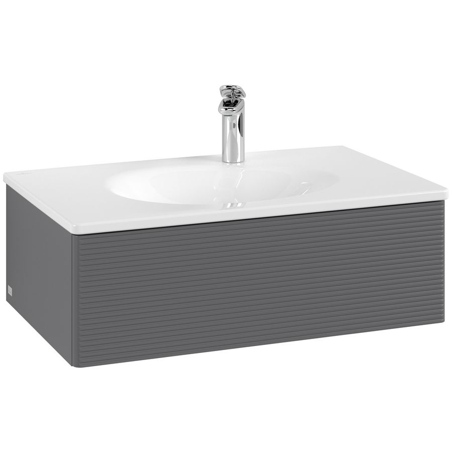 Wastafelonderkast Antao 788x256x496mm Antr. Matt Lacquer L01100GK