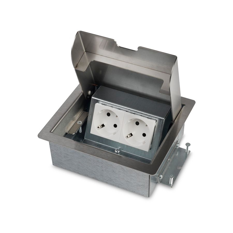 SERVICEBOX 3.0 2x 230V RA 0,5m H05VV-F 2,5mm2 WINSTA RVS