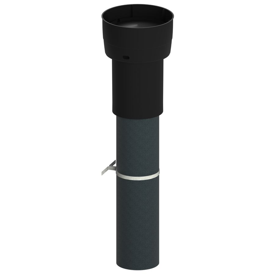 Dakdoorvoer EasyAir EPS 180/200mm zwart