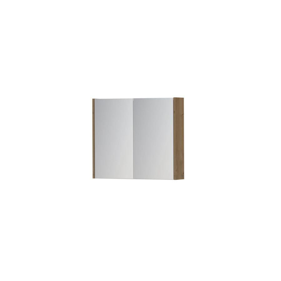 INK SPK1 Spiegelkast 2 dr Ash grey fineer 70x60