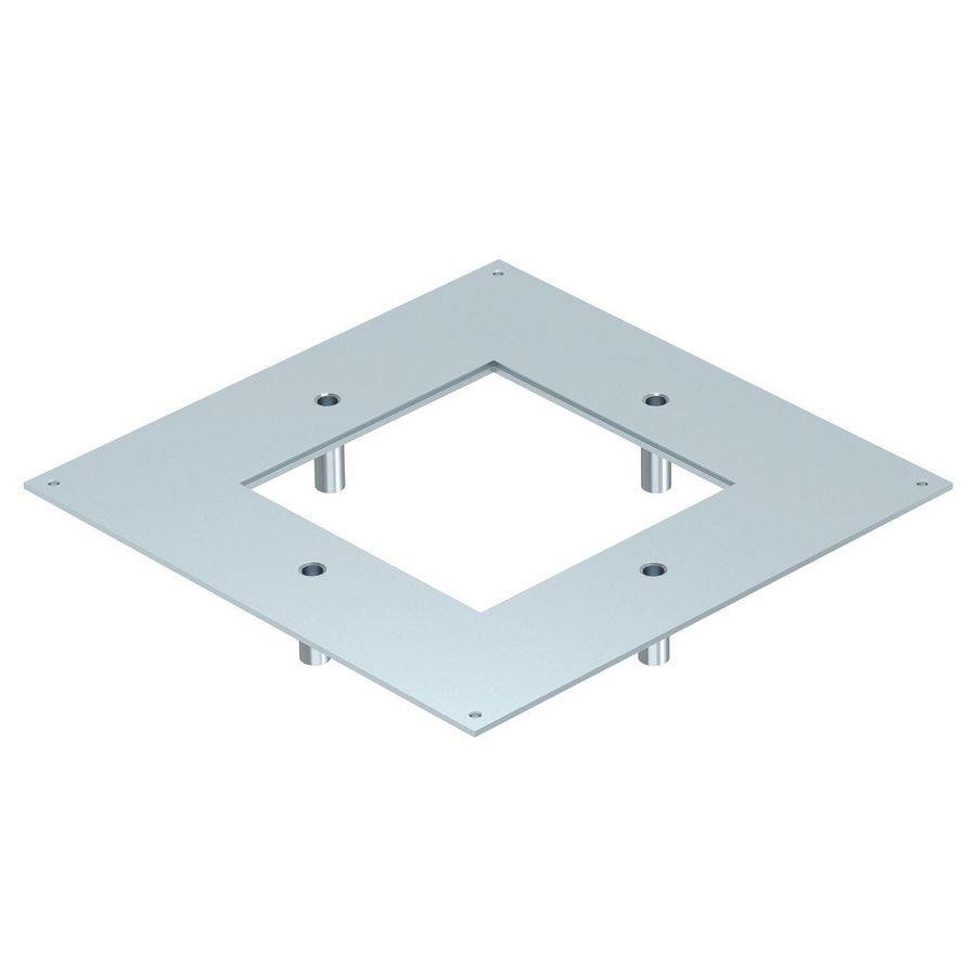 Zwaarlast montagedeksel 350-3 voor grote 4 382x382x59