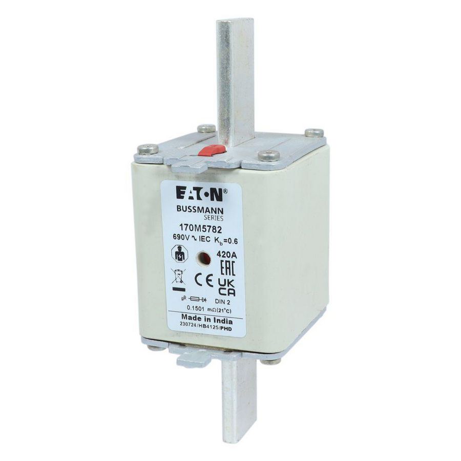 Zekering hoge snelheid 420A AC 690V 2 gR IEC dubbele VVE=3