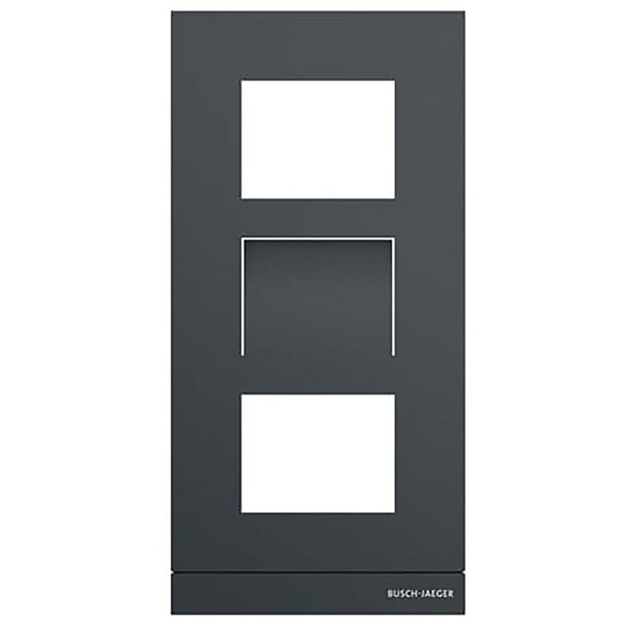 Frame outdoor-station type 1/3 kleur antraciet
