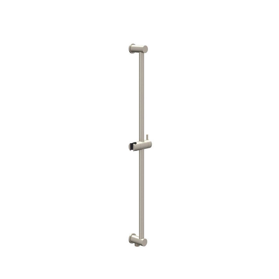 Glijstang 80cm geïntegreerde wateruitlaat geborsteld nickel