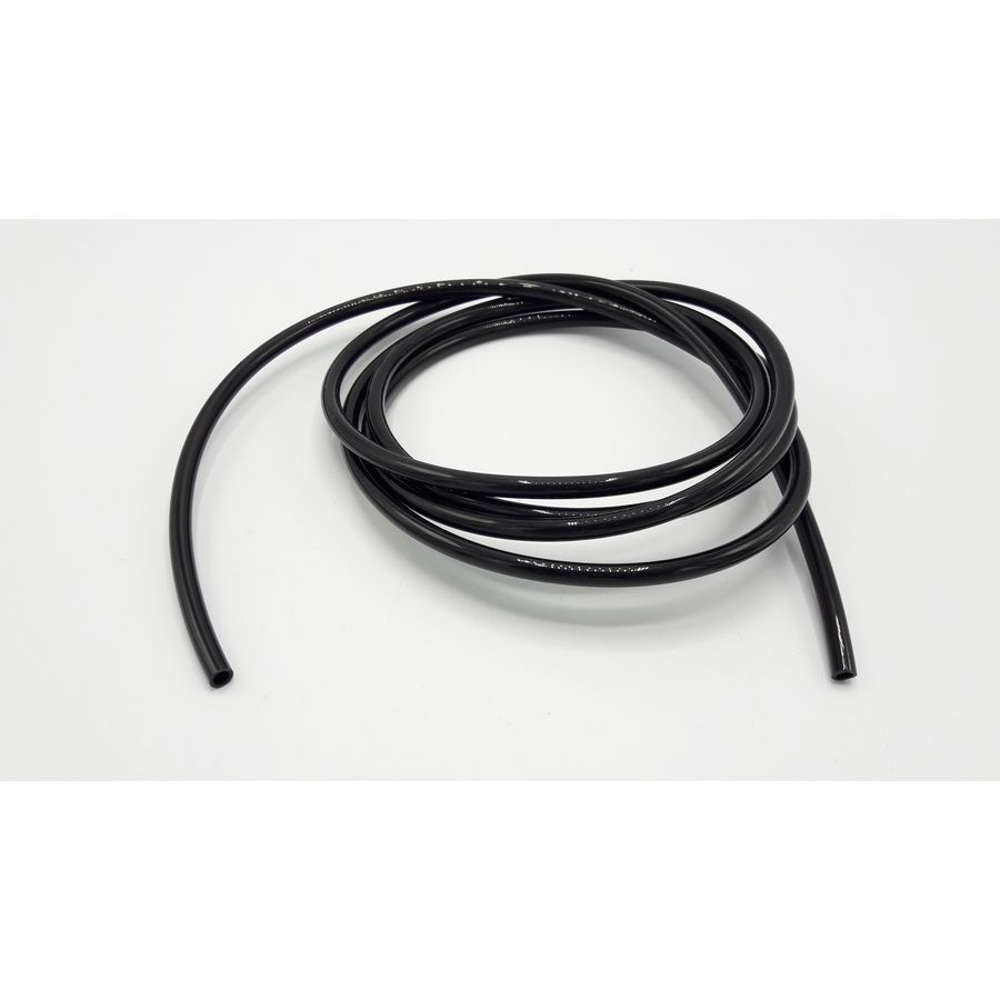 Slang zwart 4x6mm lengte 2m S101361