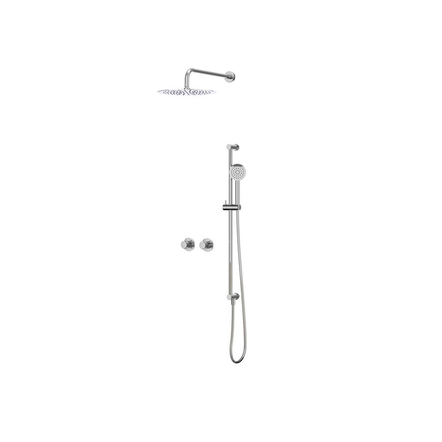 Afbouwdeel regendouche IVY combiset Nexus 3 inbouwthermostaat chroom CSN3EXCRCCAB excl. inbouwbox