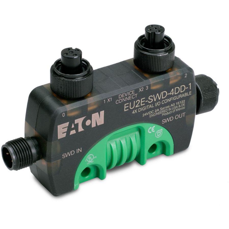 SmartWire T-conn. 4 DI/DQ configureerbaar 2xM12