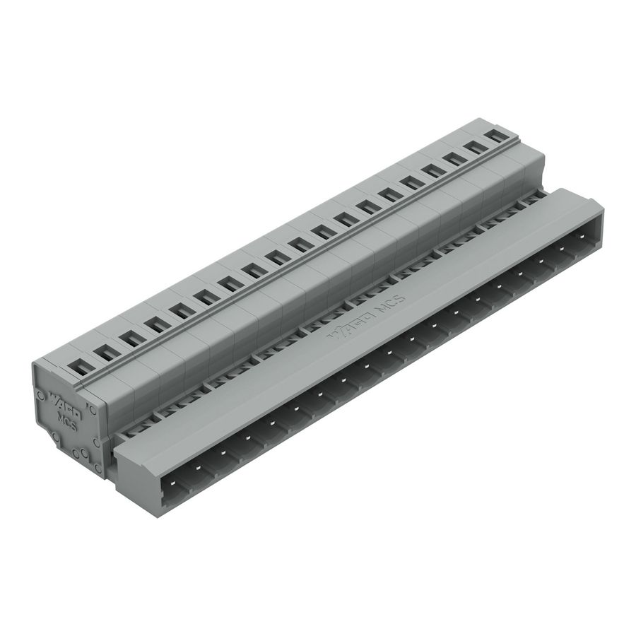 1-draads male steker 2,5mm² grijs 231-619 VVE=10