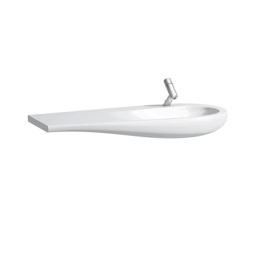 Meubelwast. 1200x500mm 1 kr.gat wask. rechts lcc-wit