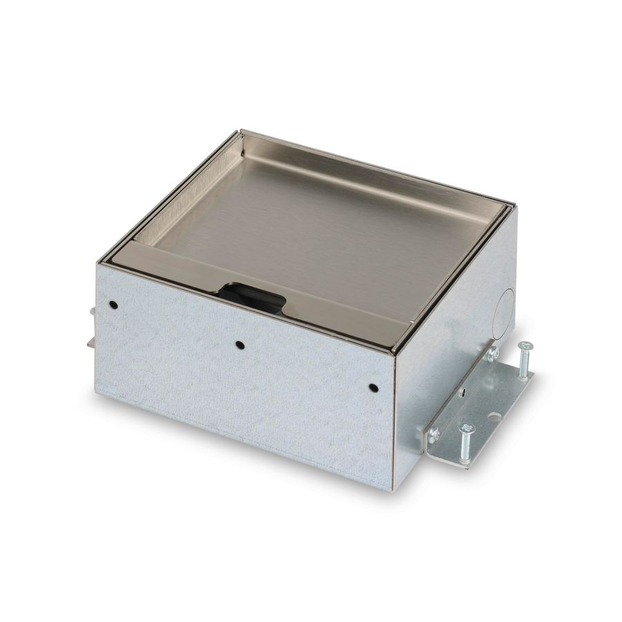 SERVICEBOX 3.0 2x 230V RA RVS deksel 15mm inleg