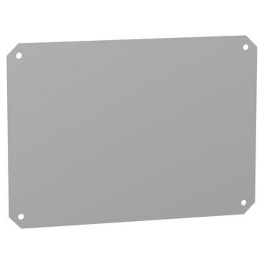 Montageplaat voor PLS kast 270x360mm Metaal