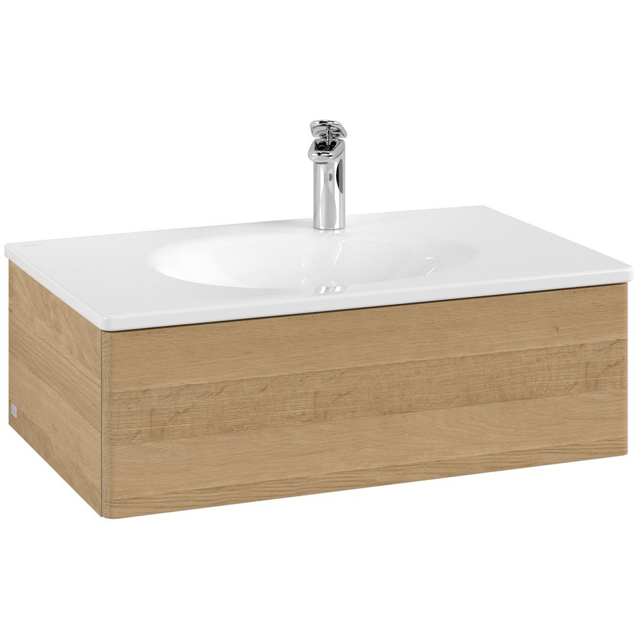 Wastafelonderkast Antao 788x256x496mm Honey Oak L01000HN