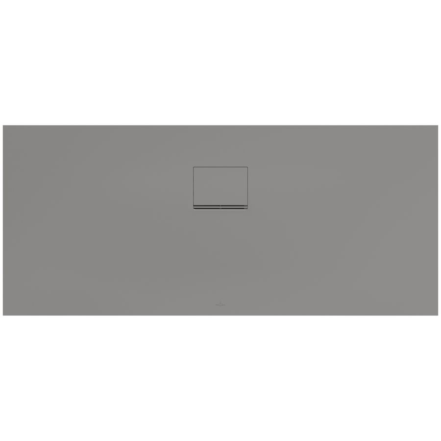 Douchebak Squaro Inf. lange zijde 1600x700mm Quaryl grijs
