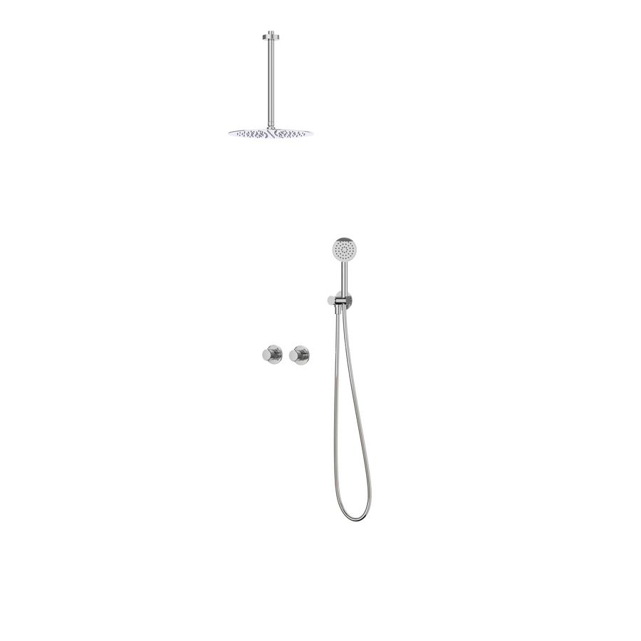 Afbouwdeel regendouche IVY combiset Nexus 3 inbouwthermostaat chroom CSN3EXCRCCCC excl. inbouwbox