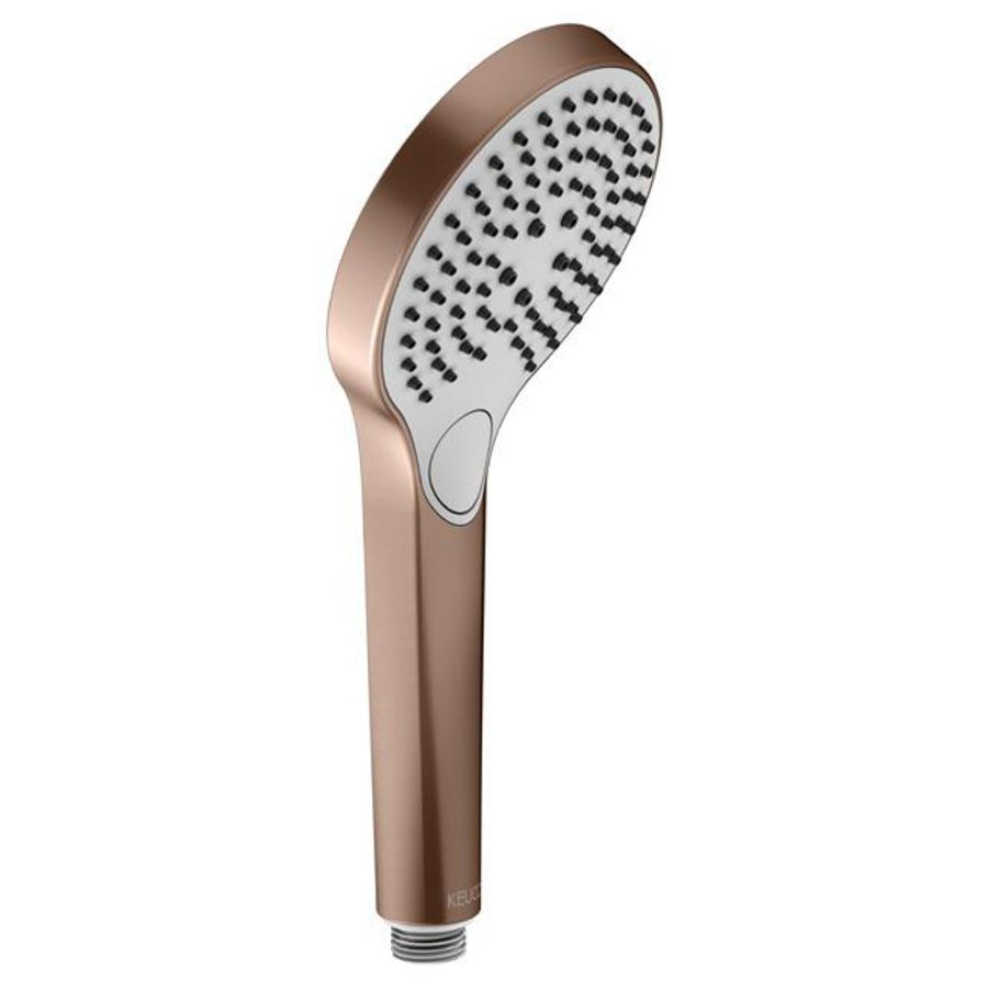 Handdouche 3 stralen rood goud geborsteld