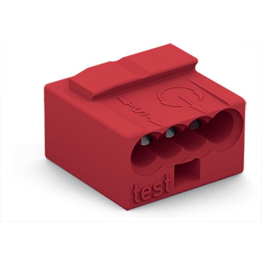 Lasklem mass geleid. Ømax. 0,8mm rood 243-804 VVE=100