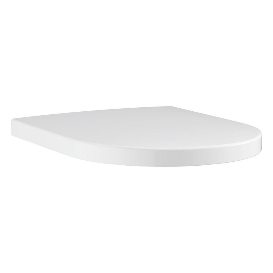 Euro Ceramic closetzitting softclose 1-laags wit