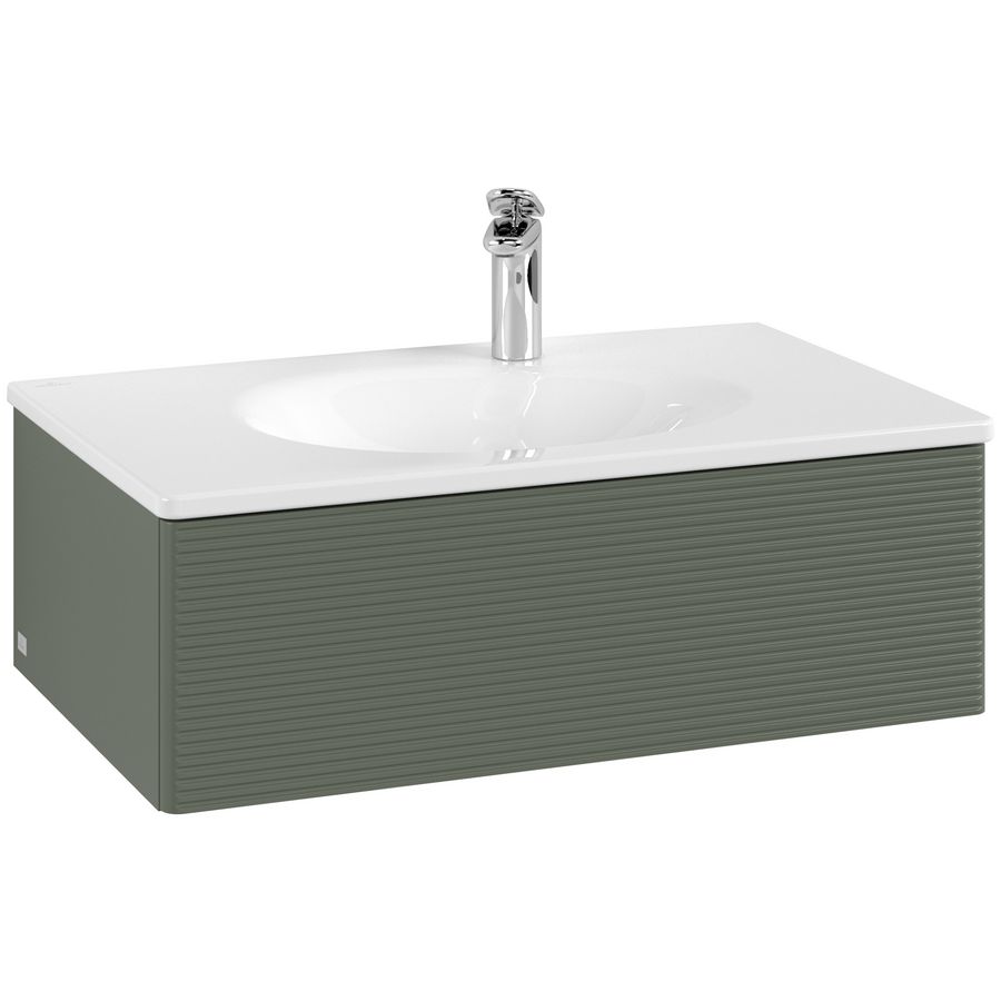Wastafelonderkast Antao 788x256x496mm L.Green Matt Lacquer L01100HL