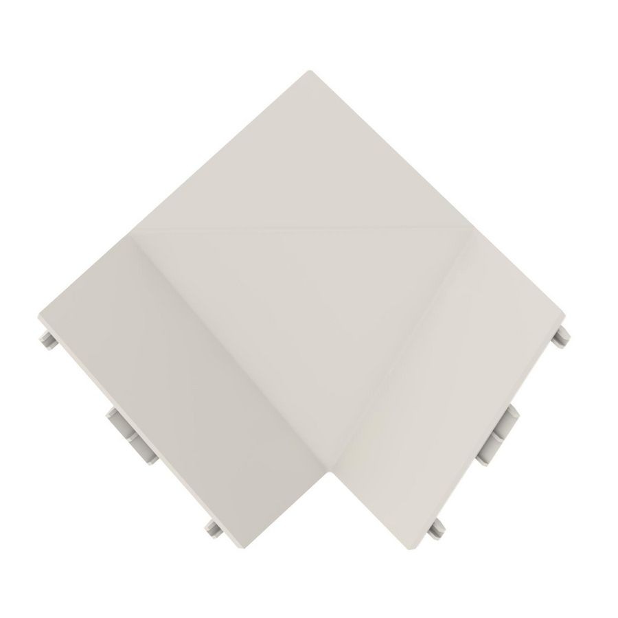 BinnenhoekUTRIGO 50x50 9010 polyvinylchlorid puur wit VVE=10