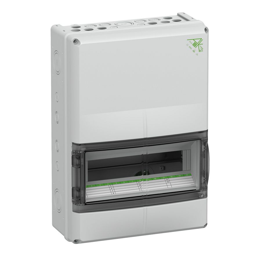 Groepenkast leeg  modulaire verdeler AK 14 Plus UL