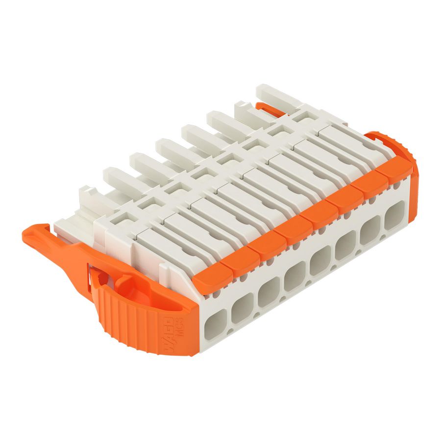 1-draads female steker Hendel Push-in CAGE CLAMP li VVE=50