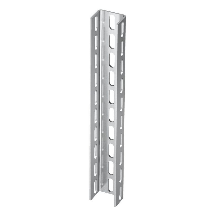 U-profiel 3-zijdig geperf. 70x50x500 rvs A2 1.430