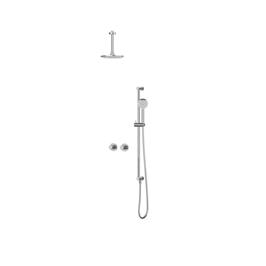Afbouwdeel regendouche IVY combiset Nexus 3 inbouwthermostaat chroom CSN3EXCRCDBB excl. inbouwbox