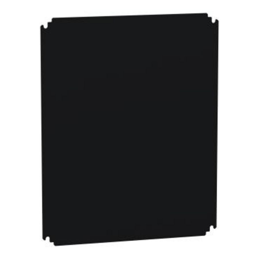 Montageplaat voor behuizing 600x500mm Isolerend Bakeliet