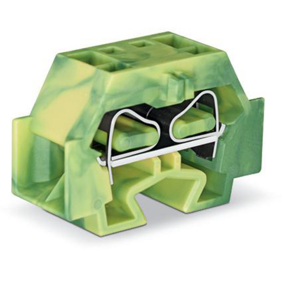 4-draads klem zonder drukknop met klikvoetje 262-357 VVE=50