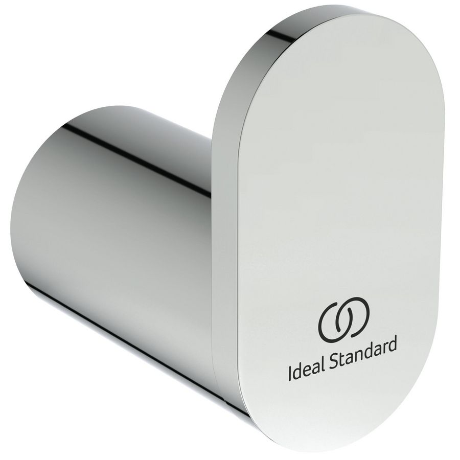 conca handdoekhaak rond enkel chroom T4507AA